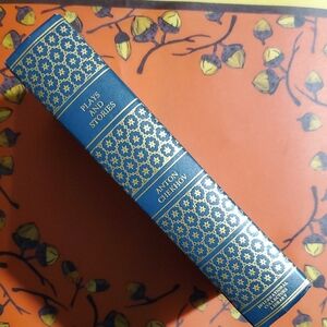 Anton Chekhov Plays and Stories Book - Elegant Blue Edition
